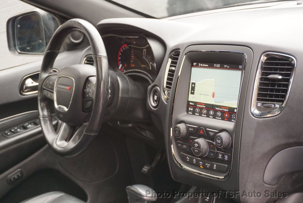 2019 Dodge Durango GT Plus AWD BLACKTOP PKG NAVI REAR CAM SUNROOF LEATHER 3RD SEAT  - 22949136 - 19