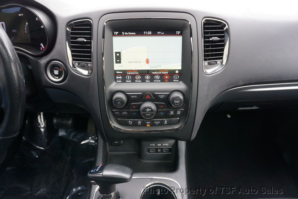 2019 Dodge Durango GT Plus AWD BLACKTOP PKG NAVI REAR CAM SUNROOF LEATHER 3RD SEAT  - 22949136 - 20