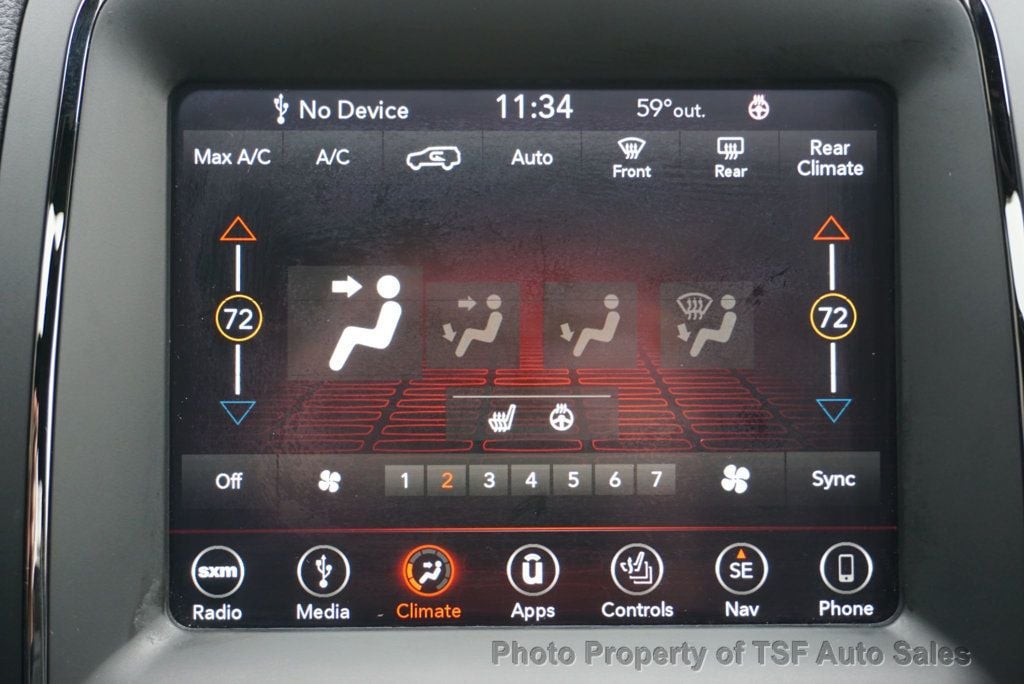 2019 Dodge Durango GT Plus AWD BLACKTOP PKG NAVI REAR CAM SUNROOF LEATHER 3RD SEAT  - 22949136 - 24