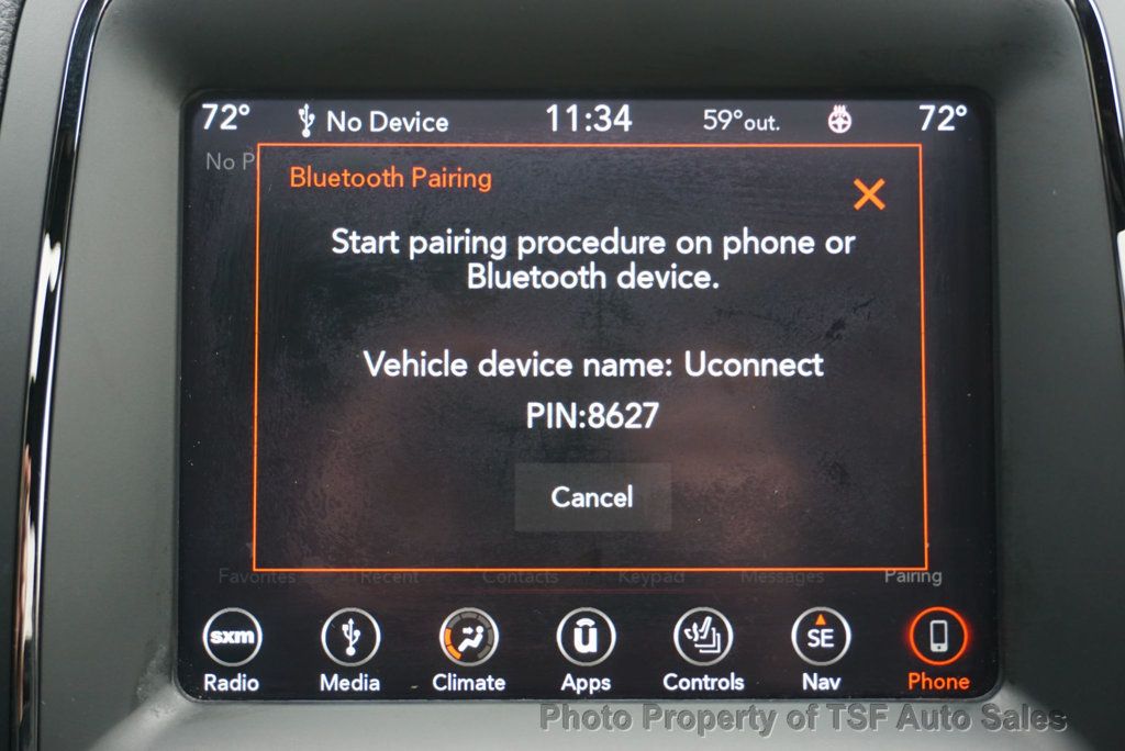 2019 Dodge Durango GT Plus AWD BLACKTOP PKG NAVI REAR CAM SUNROOF LEATHER 3RD SEAT  - 22949136 - 25