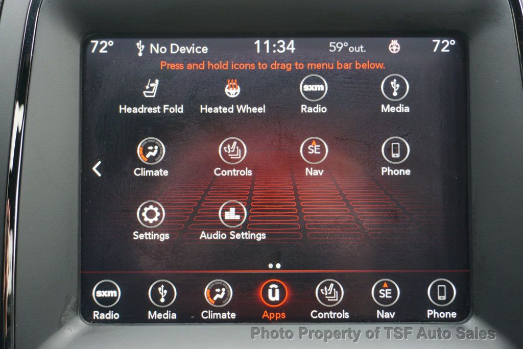 2019 Dodge Durango GT Plus AWD BLACKTOP PKG NAVI REAR CAM SUNROOF LEATHER 3RD SEAT  - 22949136 - 27