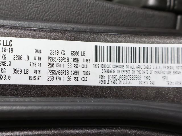 2019 Dodge Durango SXT Plus AWD - 23005539 - 51