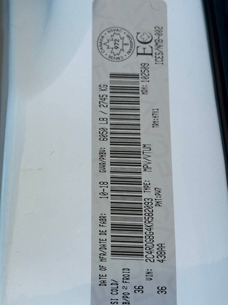 2019 Dodge Grand Caravan SE 4dr Mini Van - 22915522 - 18