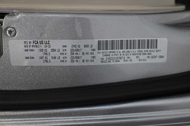 2019 Dodge Grand Caravan SXT - 22982251 - 31