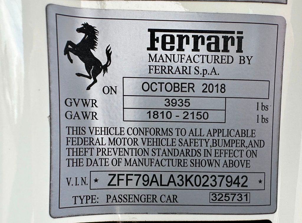 2019 Ferrari 488 GTB Coupe - 23036920 - 34