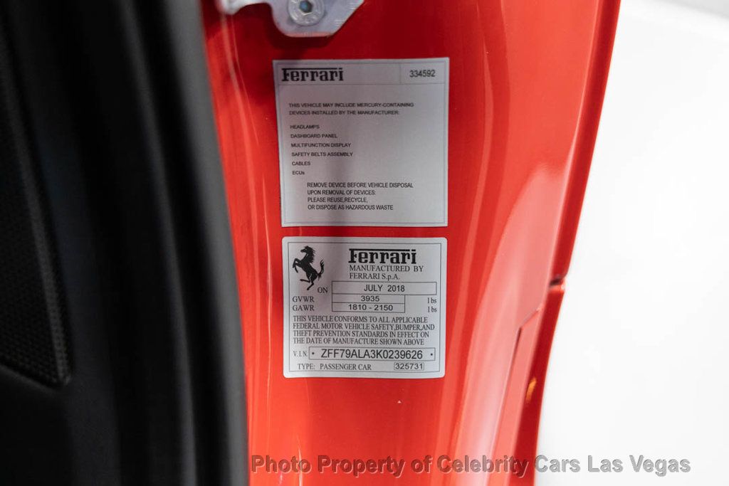 2019 Ferrari 488 GTB Coupe - 23009587 - 33