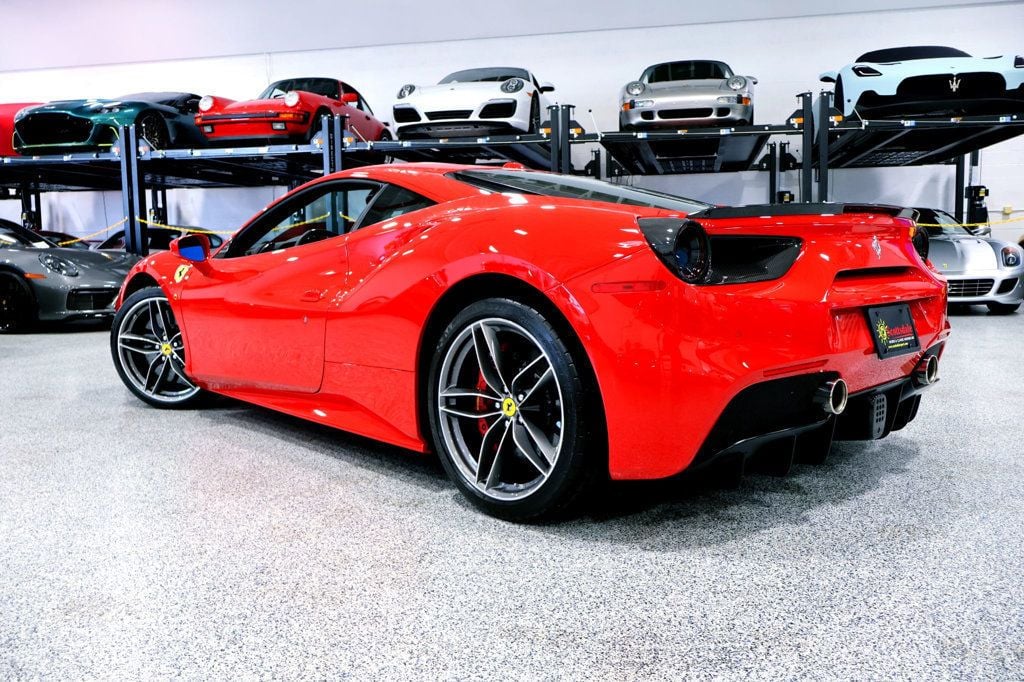 2019 Ferrari 488 GTB ROSSA CORSA...2,497 Miles...BIG Carbon Fiber! - 22883548 - 18