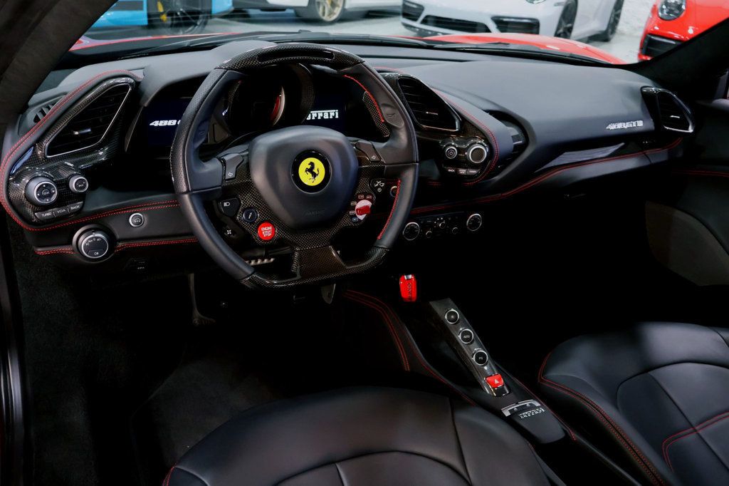 2019 Ferrari 488 GTB ROSSA CORSA...2,497 Miles...BIG Carbon Fiber! - 22883548 - 29