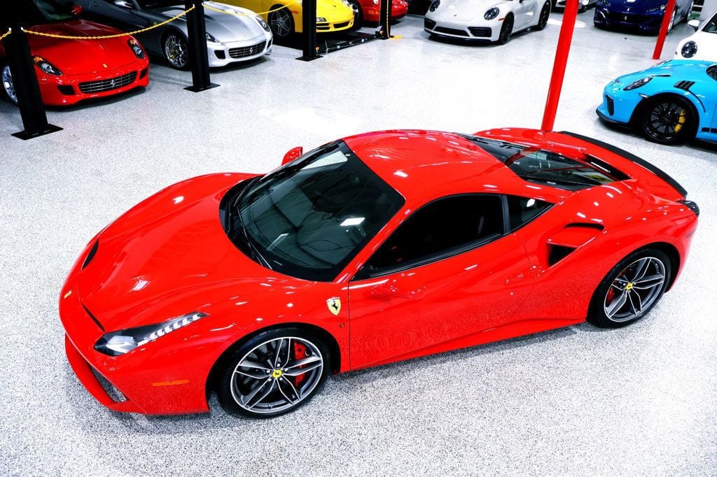 2019 Ferrari 488 GTB ROSSA CORSA...2,497 Miles...BIG Carbon Fiber! - 22883548 - 4