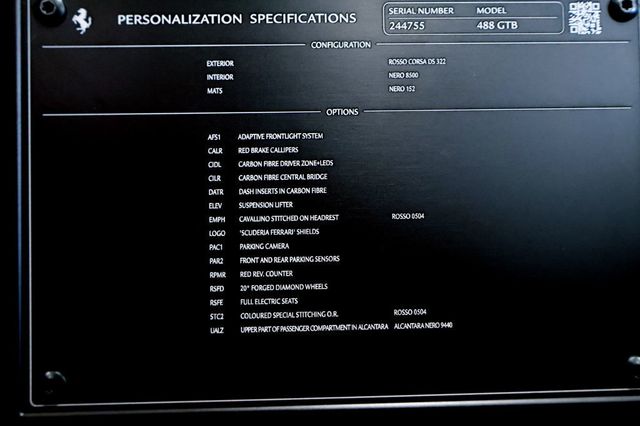 2019 Ferrari 488 GTB ROSSA CORSA...SORRY SOLD! - 22883548 - 22