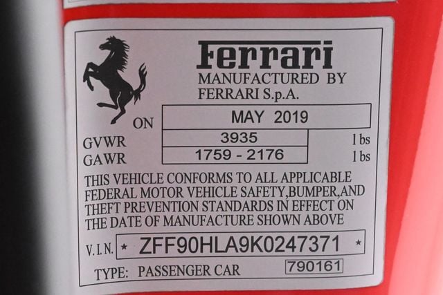 2019 Ferrari 488 Pista Coupe - 22996592 - 29