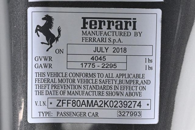 2019 Ferrari 488 Spider Convertible - 22969419 - 26