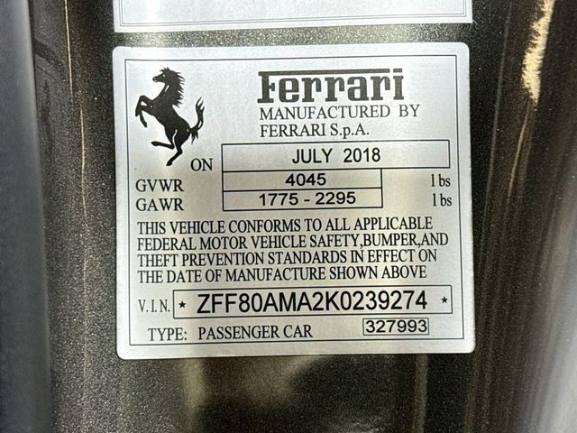 2019 Ferrari 488 Spider Convertible - 23040894 - 32