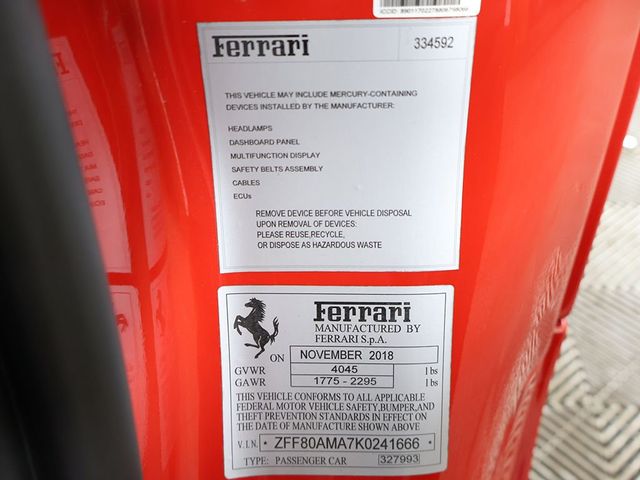 2019 Ferrari 488 Spider Convertible - 23002500 - 58