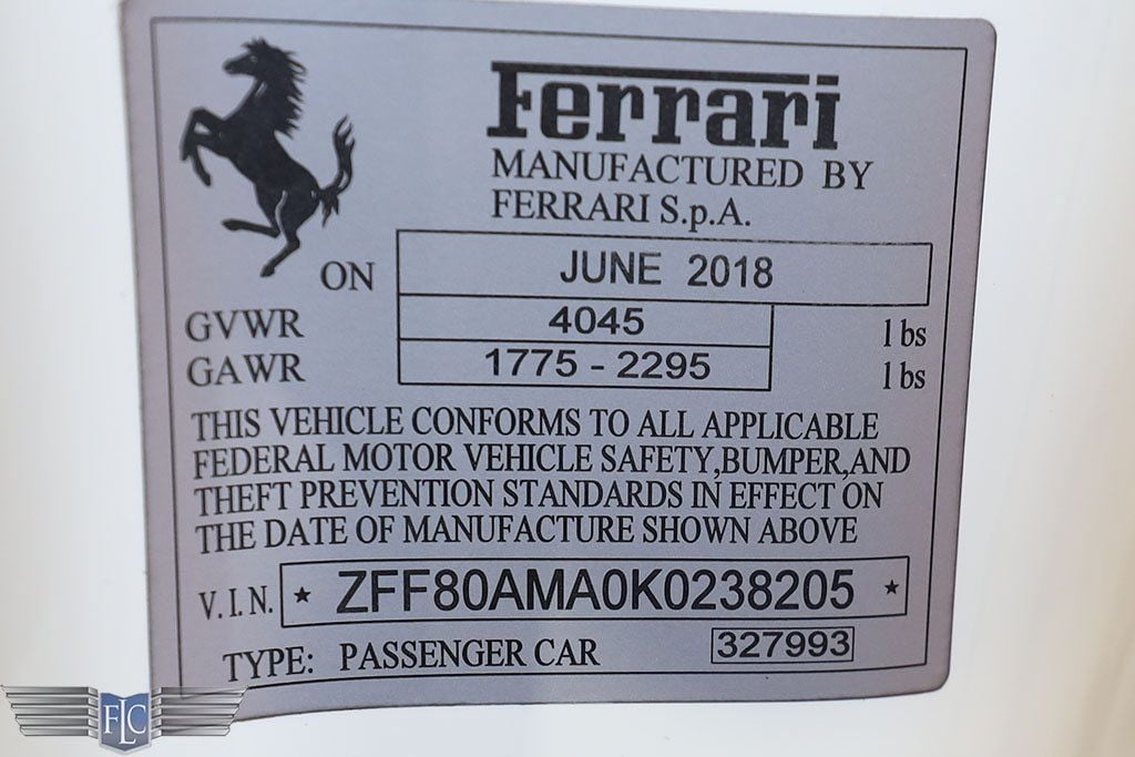 2019 Ferrari 488 Spider Convertible - 22223327 - 39