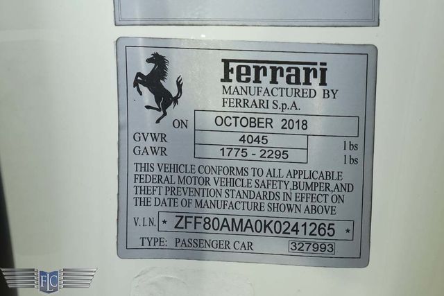 2019 Ferrari 488 Spider Convertible - 22891846 - 44