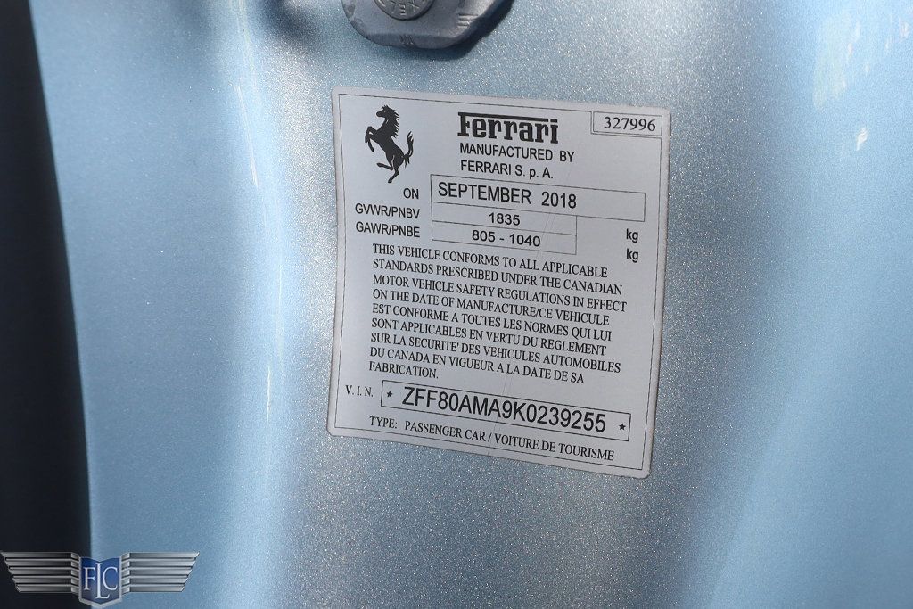 2019 Ferrari 488 Spider Convertible - 22967902 - 45