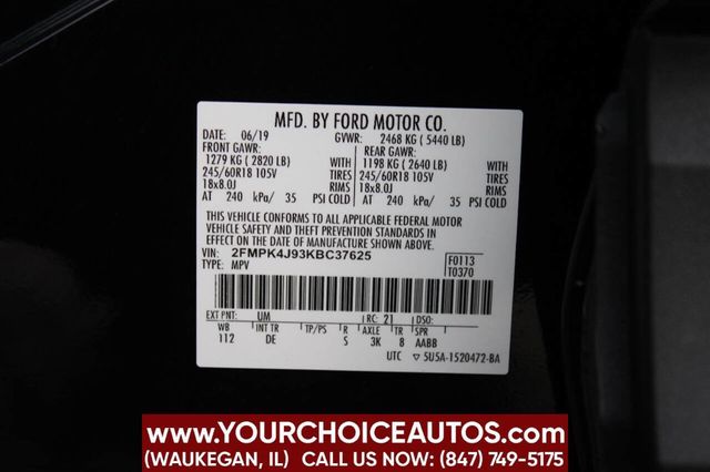 2019 Ford Edge SEL AWD - 22931348 - 33