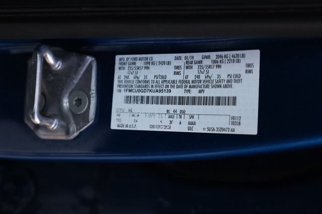 2019 Ford Escape SE FWD - 22907924 - 12