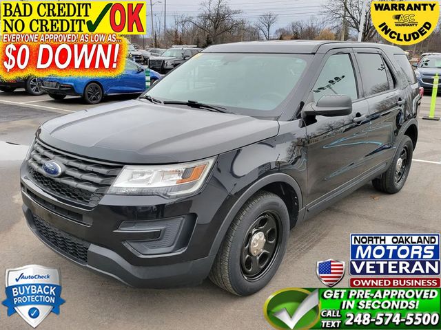 2019 Ford Explorer Utility 4D Police AWD 3.7L V6 - 22989302 - 0