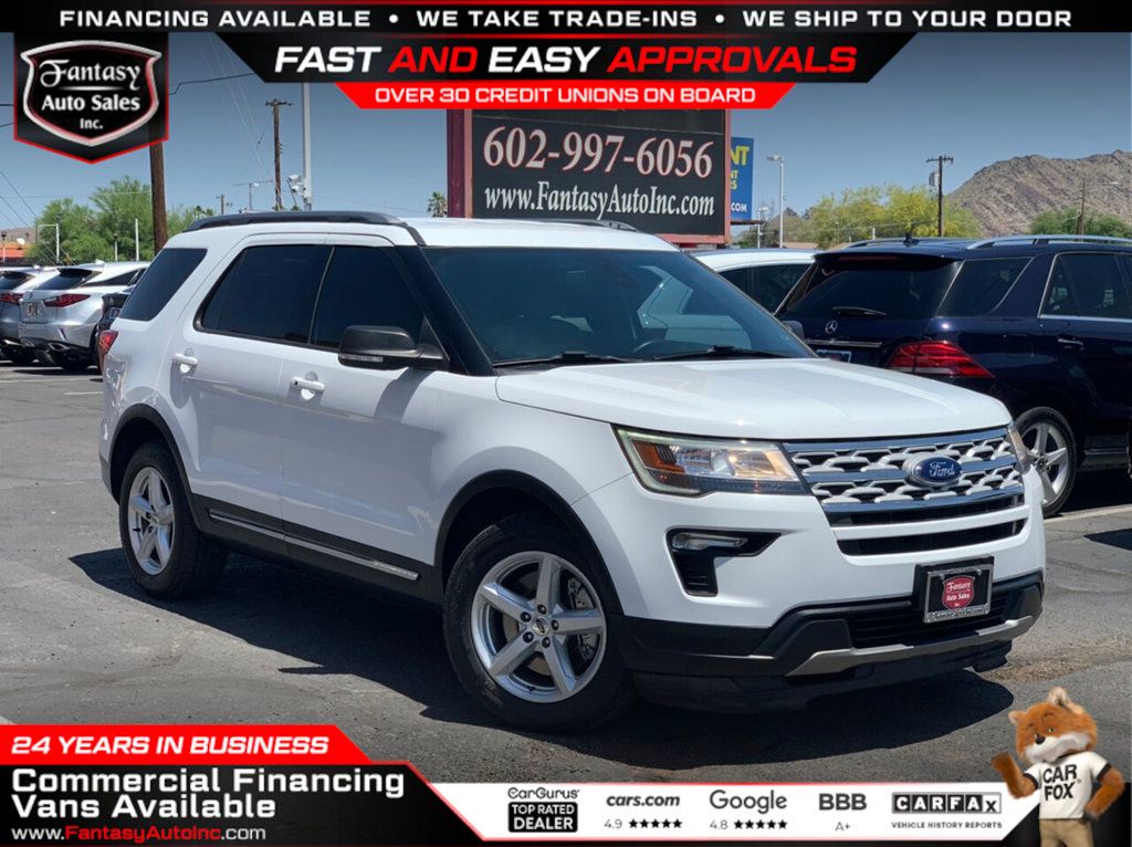 2019 Used Ford Explorer XLT FWD 1-Owner (2keys) (3rows) at Fantasy Auto  Sales Inc. Serving Phoenix, AZ, IID 21924338