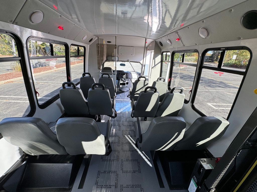 2019 Ford E-350 Cutaway Non-CDL Wheelchair Shuttle Bus For Adults Medical & Handicapped Transportation - 22925899 - 25
