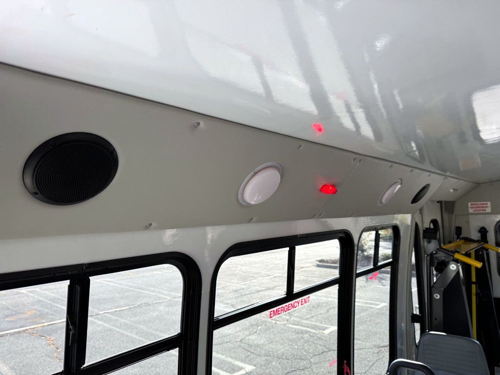 2019 Ford E-350 Cutaway Non-CDL Wheelchair Shuttle Bus For Adults Medical & Handicapped Transportation - 22925899 - 33