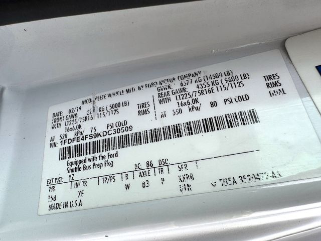 2019 Ford E-450 Cutaway Non-CDL Wheelchair Shuttle Bus For Adults Seniors Church & Handicapped Transportation - 22914031 - 42