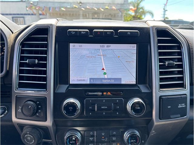 2019 Ford F150 SuperCrew Cab PLATINUM 4X4 NAV BACK UP CAM PANORAMIC ROOF CLEAN - 23078580 - 18