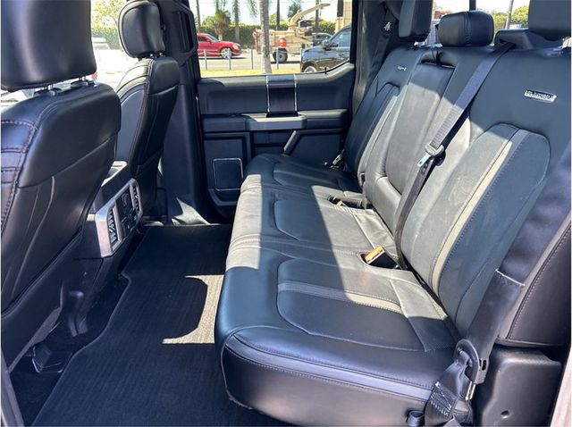 2019 Ford F150 SuperCrew Cab PLATINUM 4X4 NAV BACK UP CAM PANORAMIC ROOF CLEAN - 23078580 - 28
