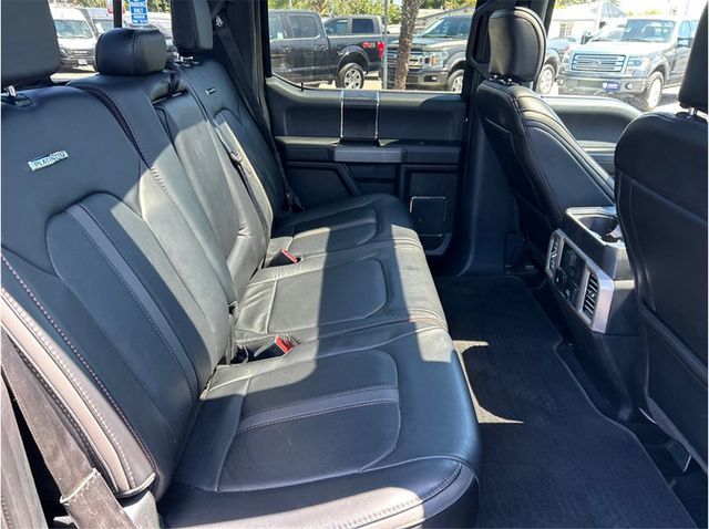 2019 Ford F150 SuperCrew Cab PLATINUM 4X4 NAV BACK UP CAM PANORAMIC ROOF CLEAN - 23078580 - 31