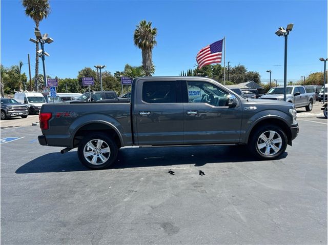 2019 Ford F150 SuperCrew Cab PLATINUM 4X4 NAV BACK UP CAM PANORAMIC ROOF CLEAN - 23078580 - 4
