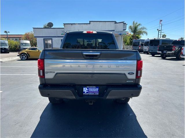 2019 Ford F150 SuperCrew Cab PLATINUM 4X4 NAV BACK UP CAM PANORAMIC ROOF CLEAN - 23078580 - 6