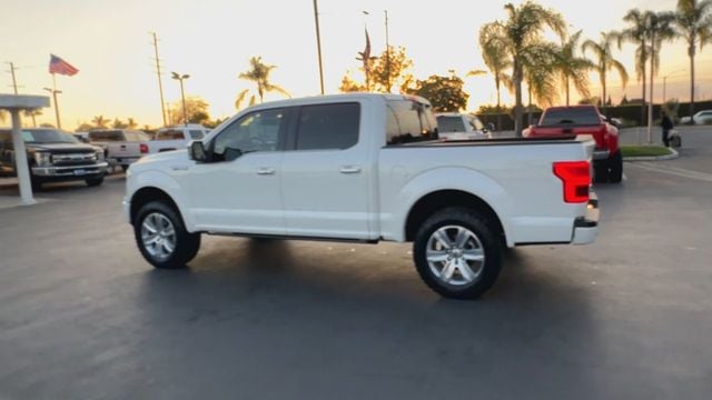 2019 Ford F150 SuperCrew Cab PLATINUM 4X4 NAV BACK UP SUPER CLEAN - 22676948 - 5