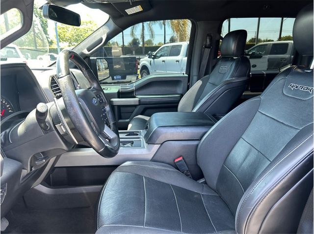 2019 Ford F150 SuperCrew Cab RAPTOR 4X4 NAV BACK UP CAM CLEAN - 23038814 - 20