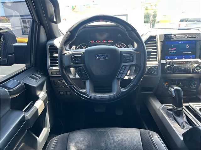 2019 Ford F150 SuperCrew Cab RAPTOR 4X4 NAV BACK UP CAM CLEAN - 23038814 - 22