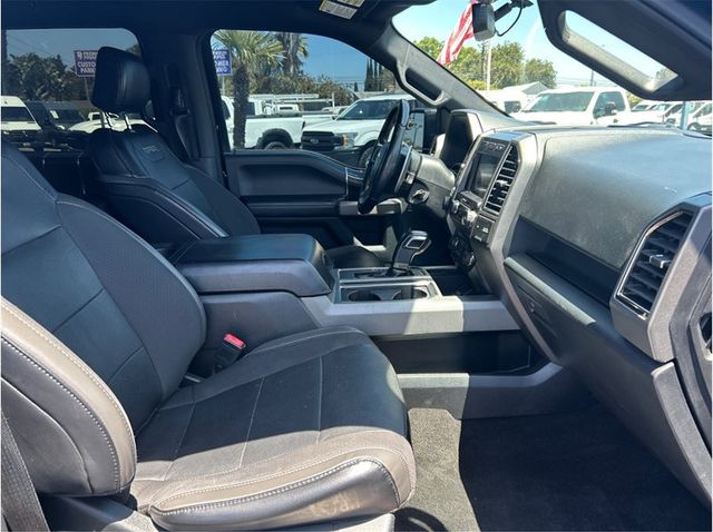 2019 Ford F150 SuperCrew Cab RAPTOR 4X4 NAV BACK UP CAM CLEAN - 23038814 - 26