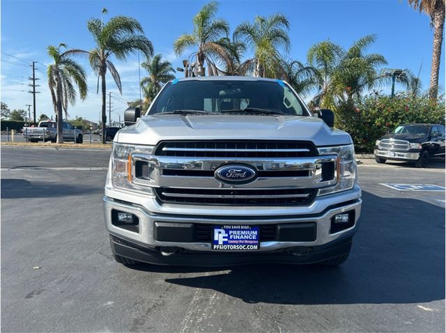 2019 Ford F150 SuperCrew Cab XLT 4X4 5.0L GAS BACK UP CAM CLEAN - 23073456 - 1