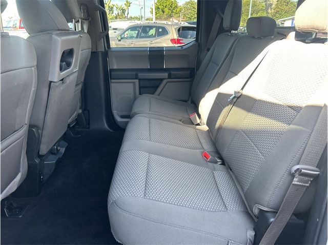2019 Ford F150 SuperCrew Cab XLT 4X4 5.0L GAS BACK UP CAM CLEAN - 23073456 - 22