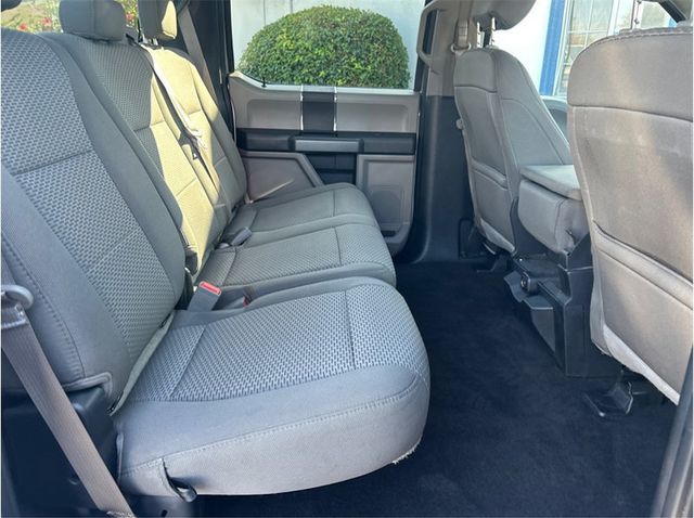 2019 Ford F150 SuperCrew Cab XLT 4X4 5.0L GAS BACK UP CAM CLEAN - 23073456 - 26