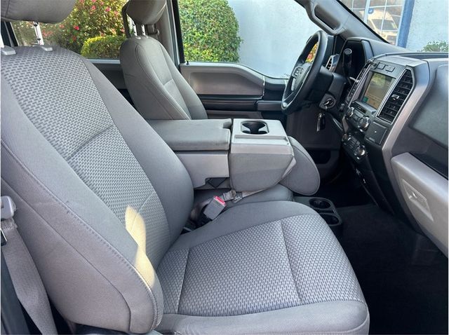 2019 Ford F150 SuperCrew Cab XLT 4X4 5.0L GAS BACK UP CAM CLEAN - 23073456 - 28
