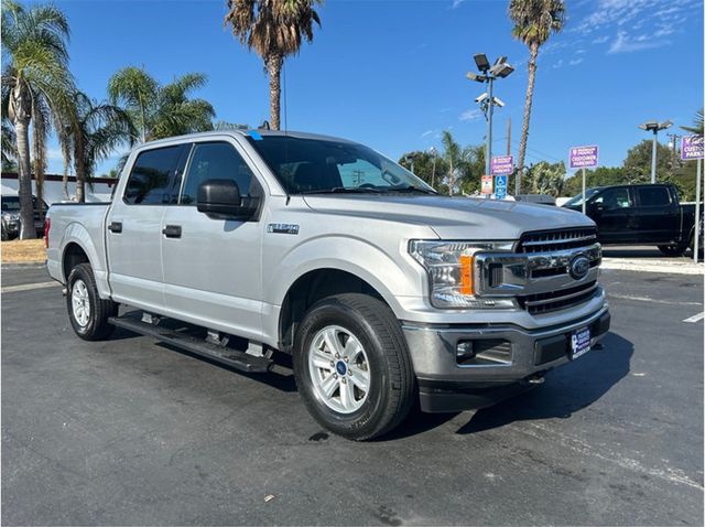 2019 Ford F150 SuperCrew Cab XLT 4X4 5.0L GAS BACK UP CAM CLEAN - 23073456 - 2