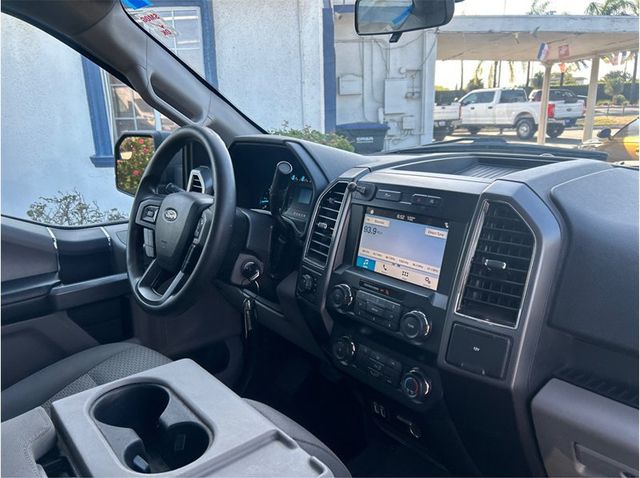 2019 Ford F150 SuperCrew Cab XLT 4X4 5.0L GAS BACK UP CAM CLEAN - 23073456 - 30