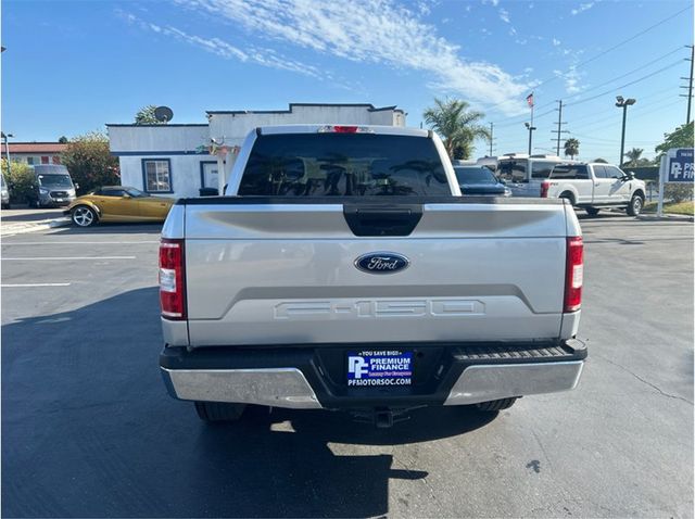 2019 Ford F150 SuperCrew Cab XLT 4X4 5.0L GAS BACK UP CAM CLEAN - 23073456 - 6