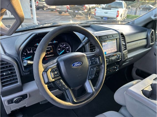 2019 Ford F250 Super Duty Crew Cab XL 4X4 6.2L GAS BACK UP CAM CLEAN - 23082827 - 22