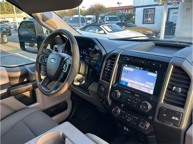 2019 Ford F250 Super Duty Crew Cab XL 4X4 6.2L GAS BACK UP CAM CLEAN - 23082827 - 30