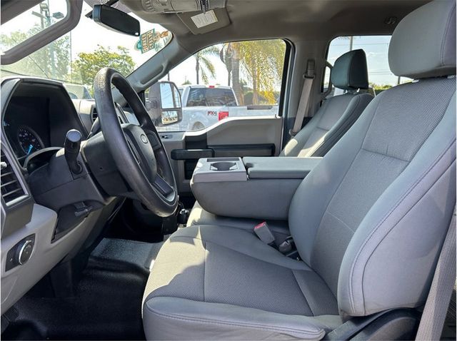 2019 Ford F250 Super Duty Crew Cab XL LONG BED 4X4 6.2L GAS BACK UP CAM 1 OWNER CLEAN - 23018729 - 18