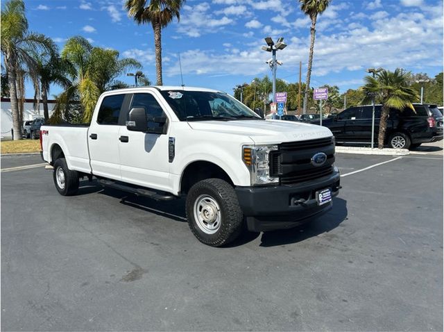 2019 Ford F250 Super Duty Crew Cab XL LONG BED 4X4 6.2L GAS BACK UP CAM 1 OWNER CLEAN - 23018729 - 2