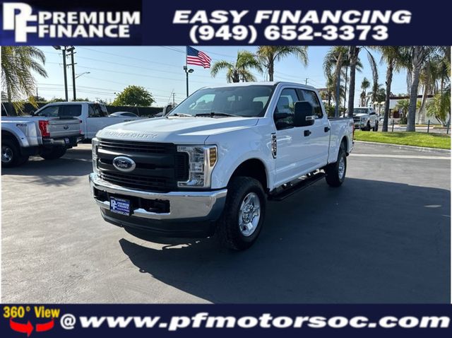 2019 Ford F250 Super Duty Crew Cab XL LONG BED 4X4 BACK UP CAM CLEAN - 22875109 - 0
