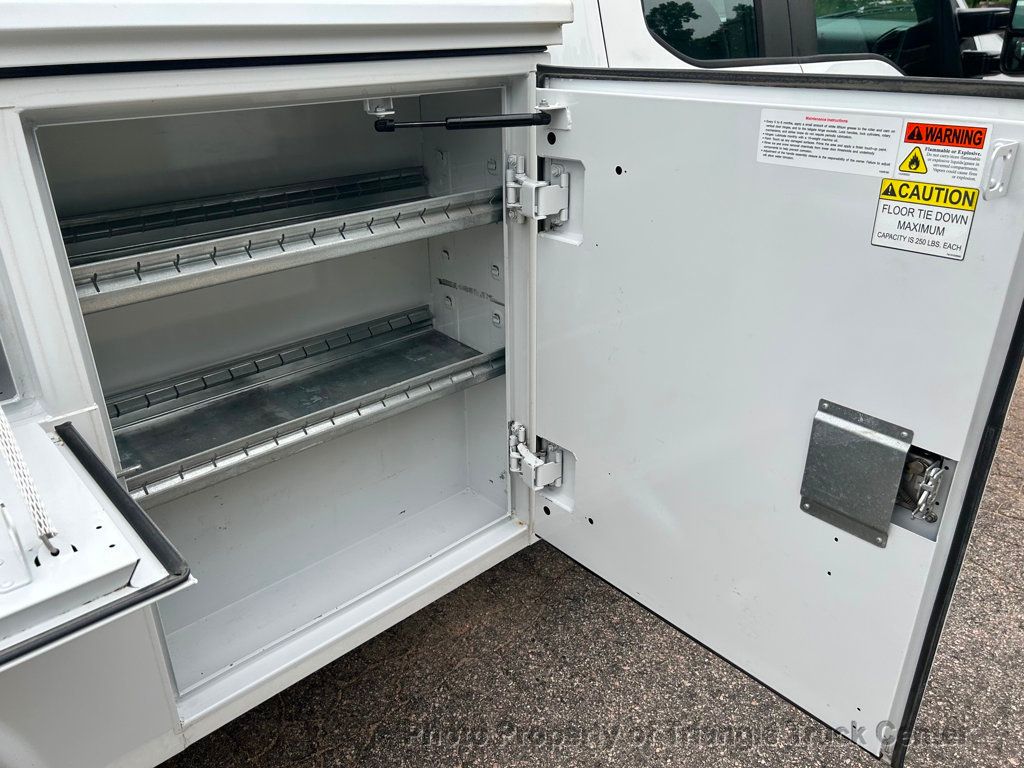 2019 Ford F350 4 DOOR SC COVERED UTILITY JUST 88k MILES! ++SUPER NICE UNIT! LOADED! FLIP TOPS! - 22865339 - 43